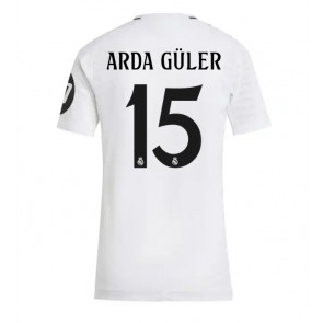 Real Madrid Arda Guler #15 Replika Hjemmebanetrøje Dame 2024-25 Kortærmet